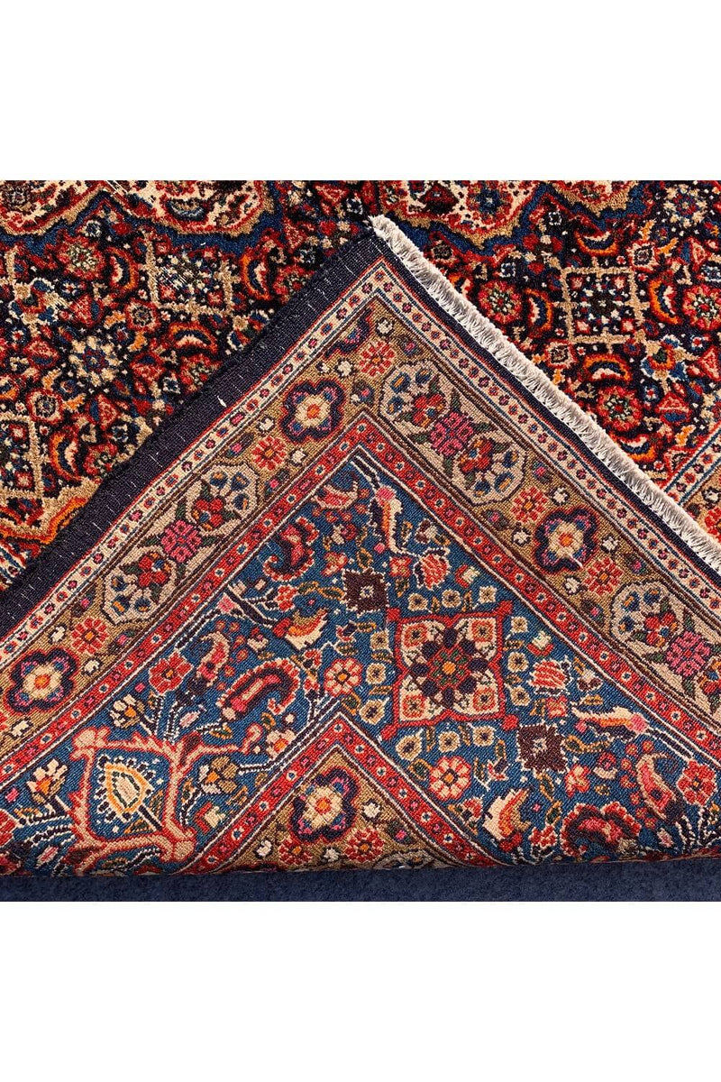 Authentic Hand Knotted Qashmour Pictorial Wool Area Rug 11.6 X 7.11 Ft (277 Ger)