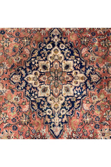 Authentic Hand Knotted Vintage Tabreez Wool Area Rug 11.0 X 7.11 Ft (273 Ger)