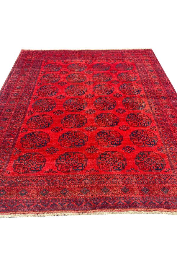 VINTAGE FELPAH AQCHA RUG 12.7 X 10.10 FT