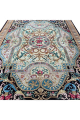 Authentic Hand Knotted Vintage Hareez Wool Area Rug 11.6 X 8.4 Ft (301 Ger)