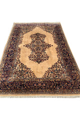 Authentic Hand Knotted Qirmoun Wool Area Rug 10.0 X 6.8 Ft (434 Ger)