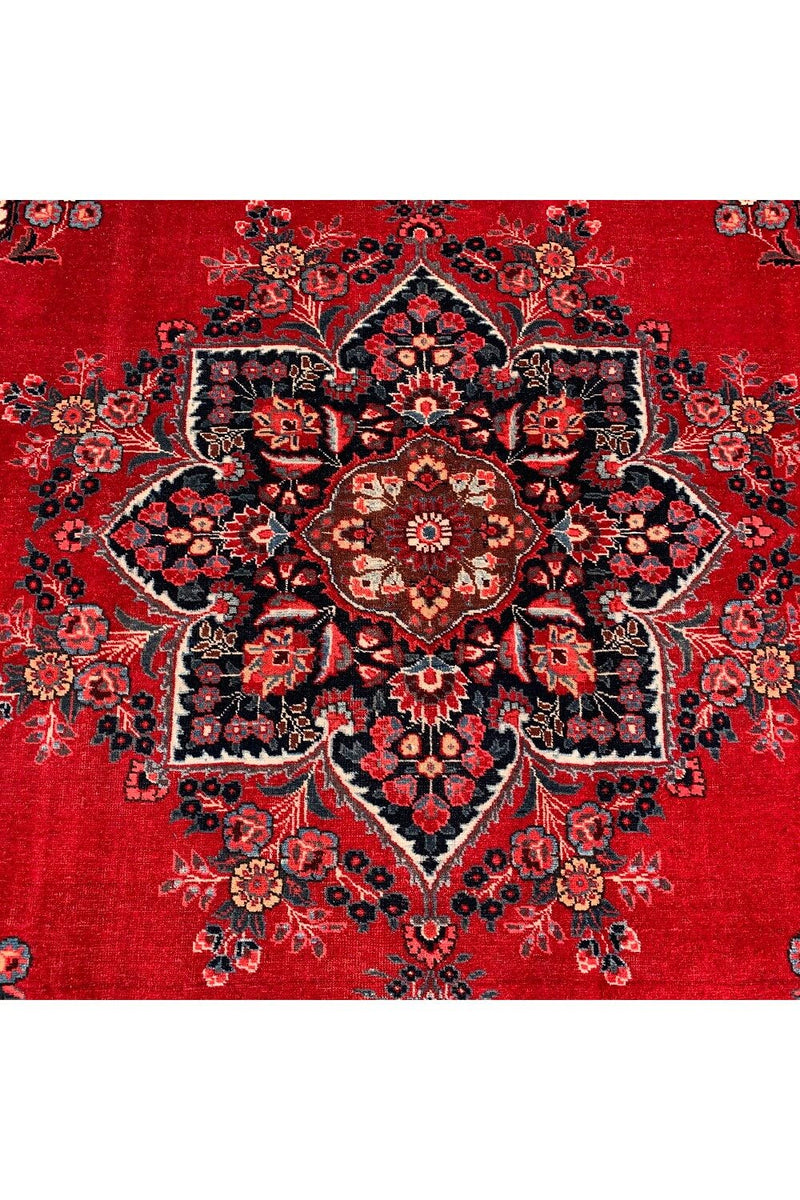 Authentic Hand Knotted Vintage Tabreez Wool Area Rug 11.8 X 8.0 Ft (335 Ger)