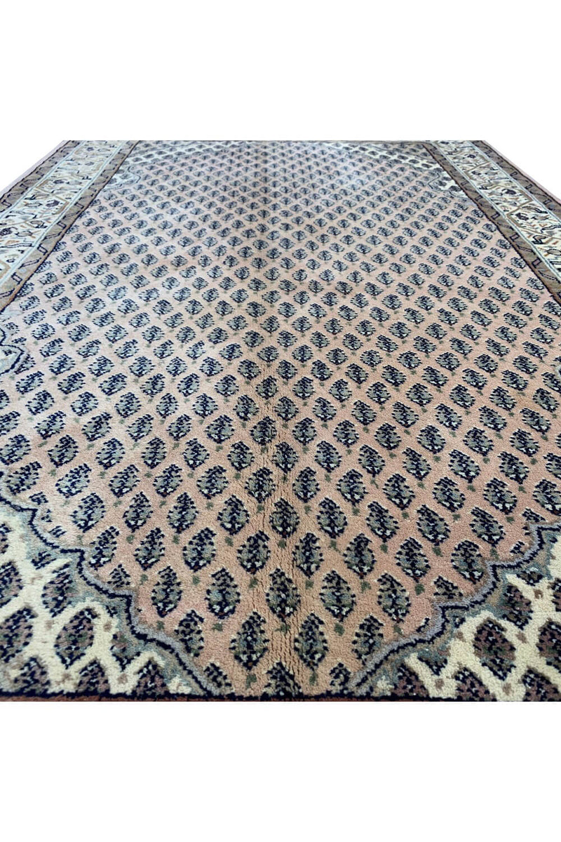 VINTAGE BADAM GUL MIR RUG 5.4 X 3.2 FT