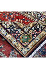 VINTAGE AGRA RUG 4.11 X 3.0 FT