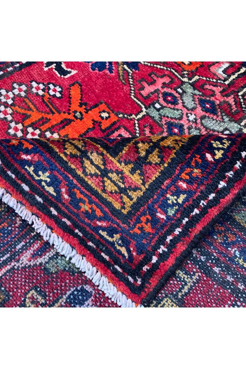 VINTAGE BAGHTIYAAR RUG 4.11 X 3.6 FT