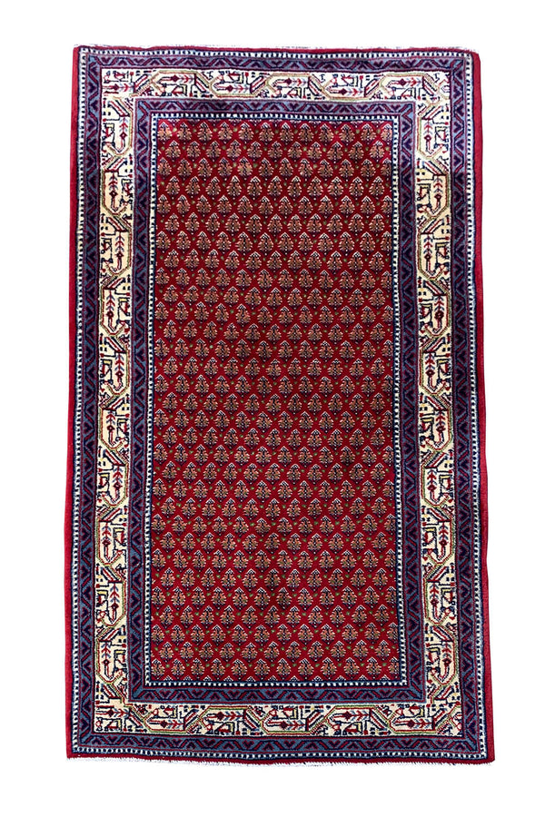 VINTAGE BADAM GUL MIR 4.4 X 2.5 FT