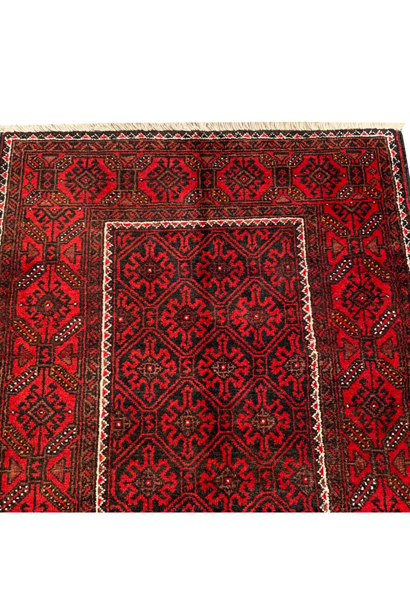 VINTAGE ZAIDAN BALOUCH 3.5 X 2.6 FT