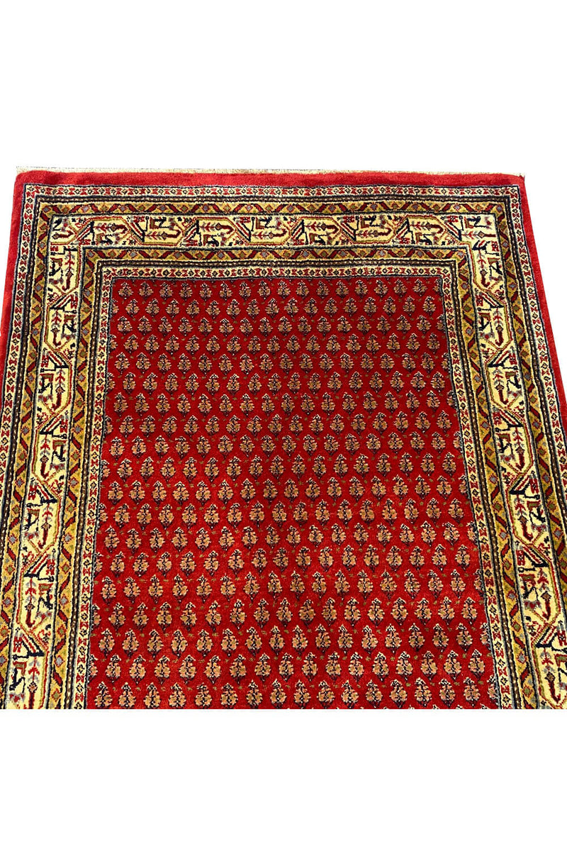 VINTAGE BADAM GUL MIR RUG 5.0 X 3.3 FT