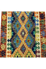 CHOBI WOVEN KILIM 4.8 x 2.9 Ft