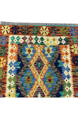 CHOBI WOVEN KILIM 4.8 x 2.9 Ft