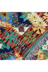 CHOBI WOVEN KILIM 4.8 x 2.9 Ft