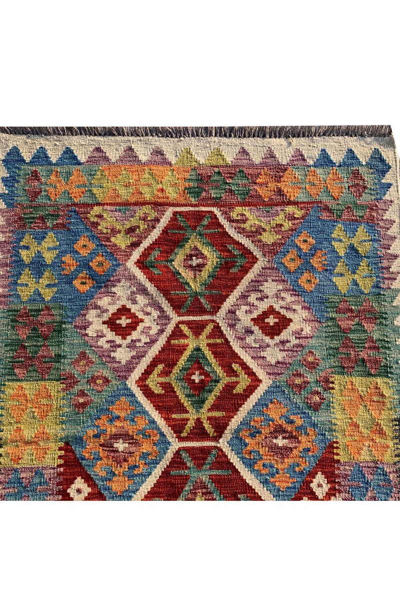 CHOBI WOVEN KILIM 5.0 x 3.5 FT