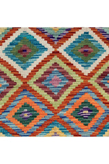 CHOBI WOVEN KILIM 4.8 x 3.3 Ft