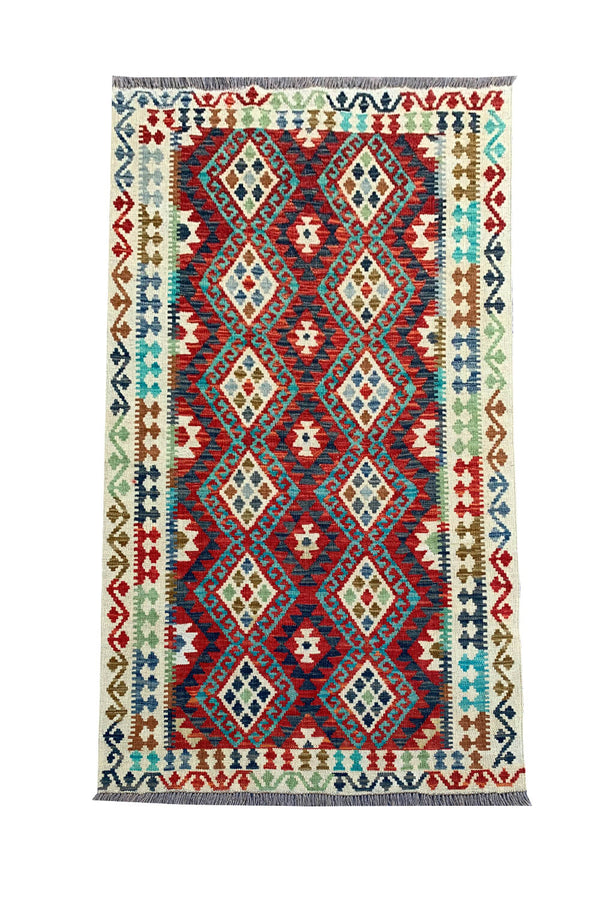 MODERN CHOBI KILIM 5.0 X 3.3 FT