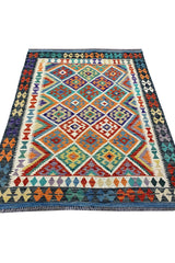 MODERN CHOBI KILIM 6.1 X 4.11 FT