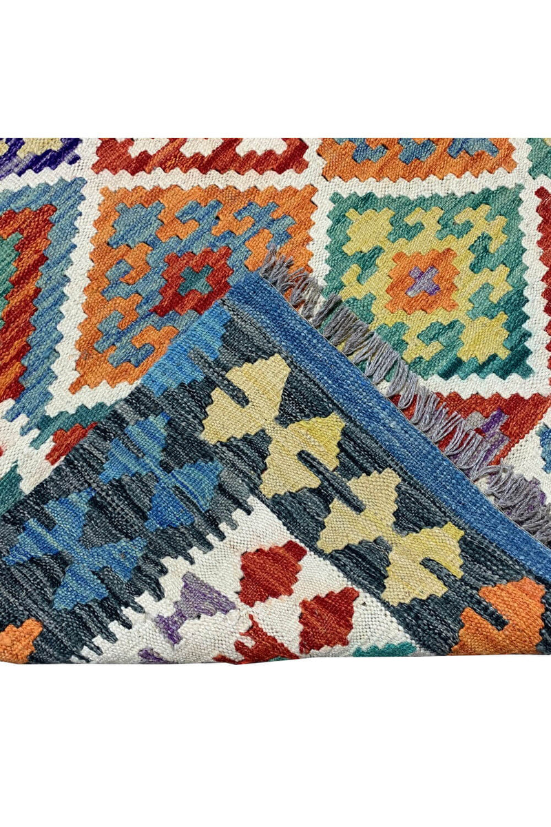 MODERN CHOBI KILIM 6.1 X 4.11 FT