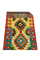 MODERN CHOBI KILIM 6.6 X 2.2 FT