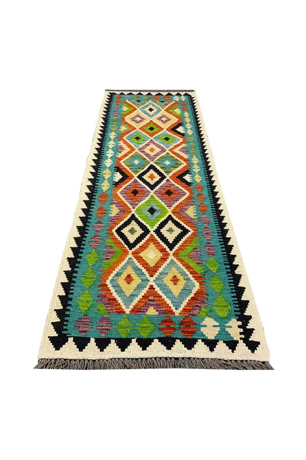 MODERN CHOBI KILIM 6.6 X 2.3 FT