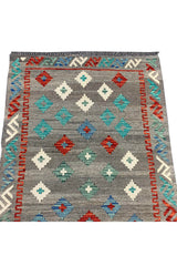 MODERN CHOBI KILIM 6.7 x 3.3 FT