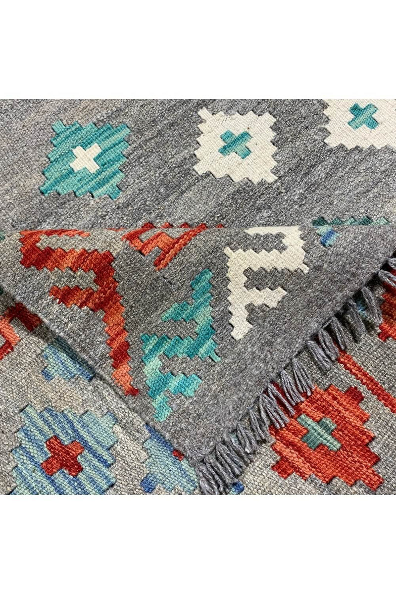 MODERN CHOBI KILIM 6.7 x 3.3 FT