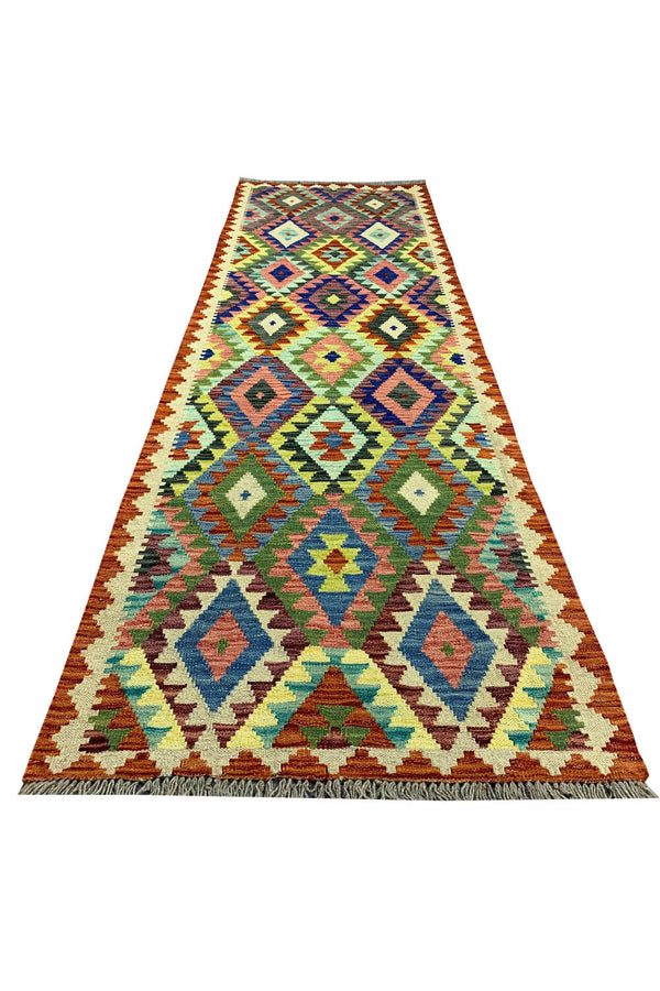 MODERN CHOBI RUNNER 9.4 X 2.9 FT