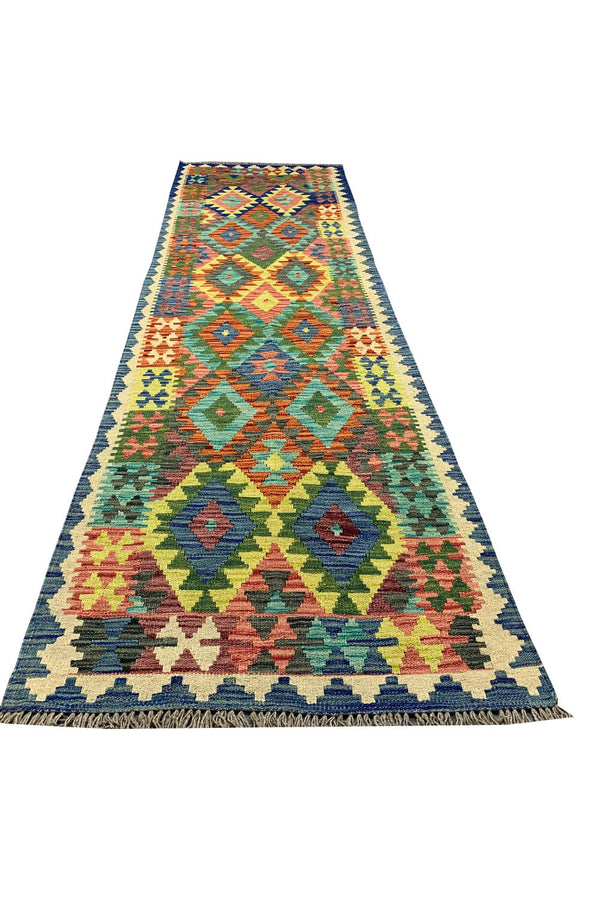 MODERN CHOBI RUNNER 9.4 X 2.9 FT