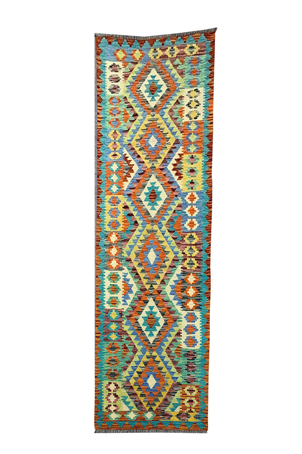 MODERN CHOBI RUNNER 9.11 X 2.7 FT