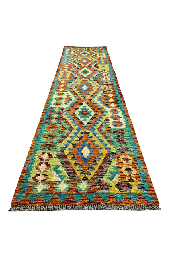 MODERN CHOBI RUNNER 9.11 X 2.7 FT