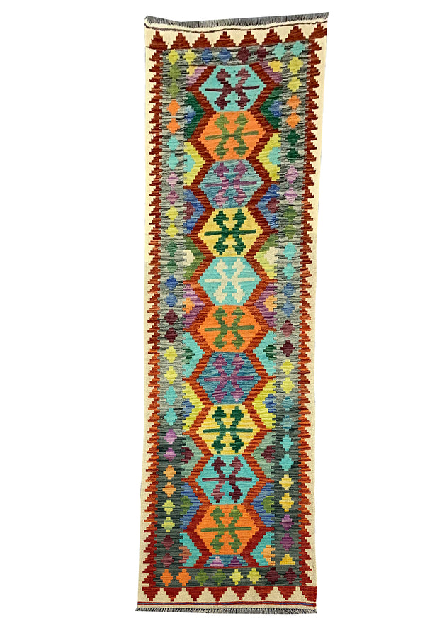 MODERN CHOBI RUNNER 9.8 X 2.7 FT