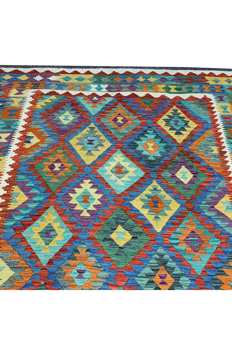 MODERN CHOBI RUG 9.8 X 6.6 FT