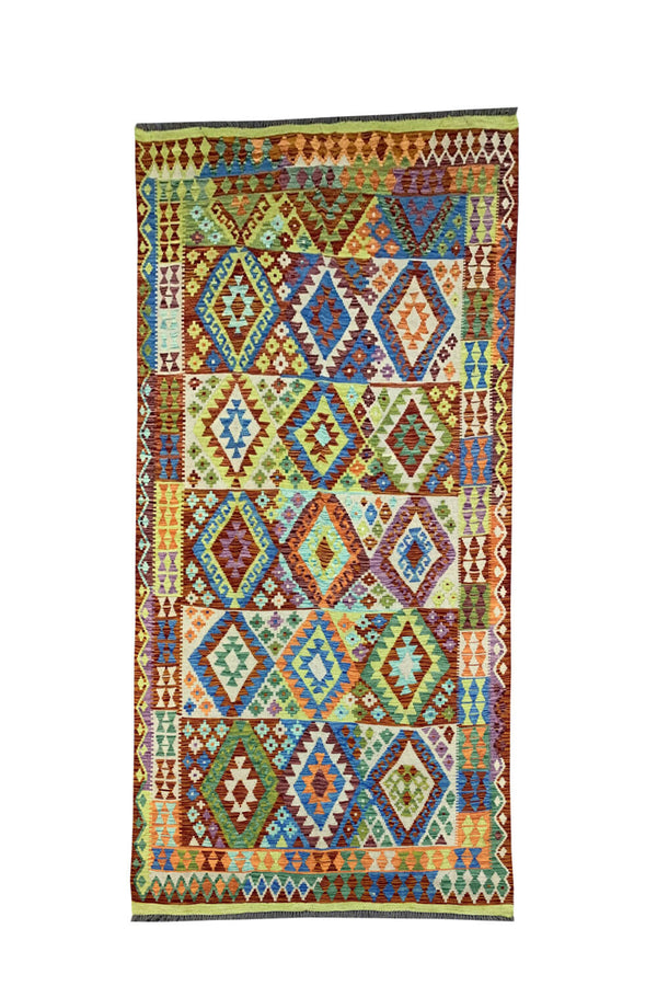 MODERN CHOBI RUG 9.9 X 6.6 FT