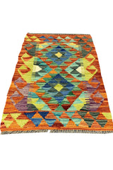 MODERN CHOBI KILIM 2.9 X 1.11 FT