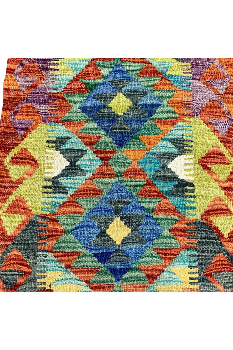 MODERN CHOBI KILIM 2.9 X 1.11 FT