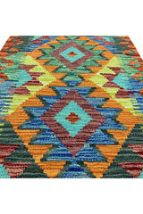 MODERN CHOBI KILIM 2.9 X 2.0 FT