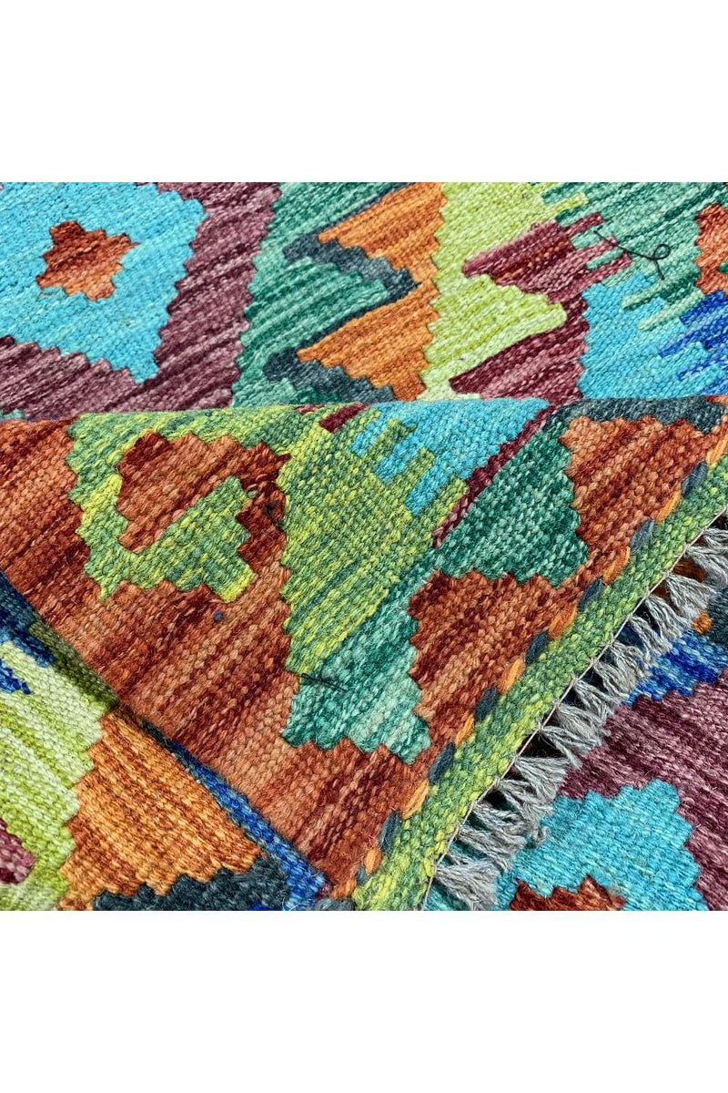 MODERN CHOBI KILIM 2.9 X 2.0 FT