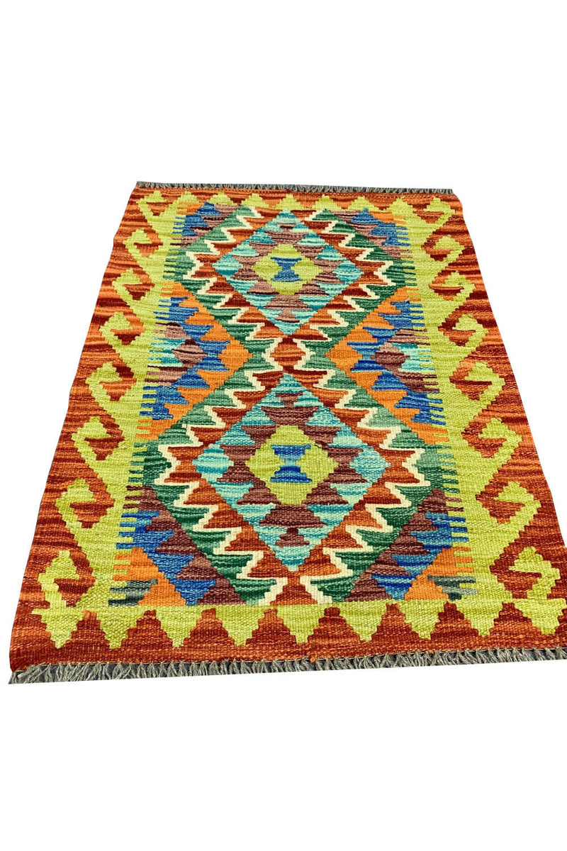 MODERN CHOBI KILIM 2.10 X 2.0 FT