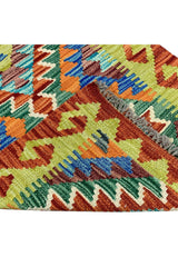 MODERN CHOBI KILIM 2.10 X 2.0 FT