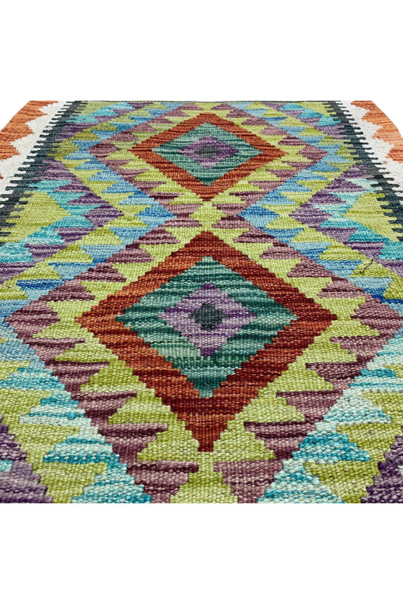 MODERN CHOBI KILIM 2.10 X 2.1 FT