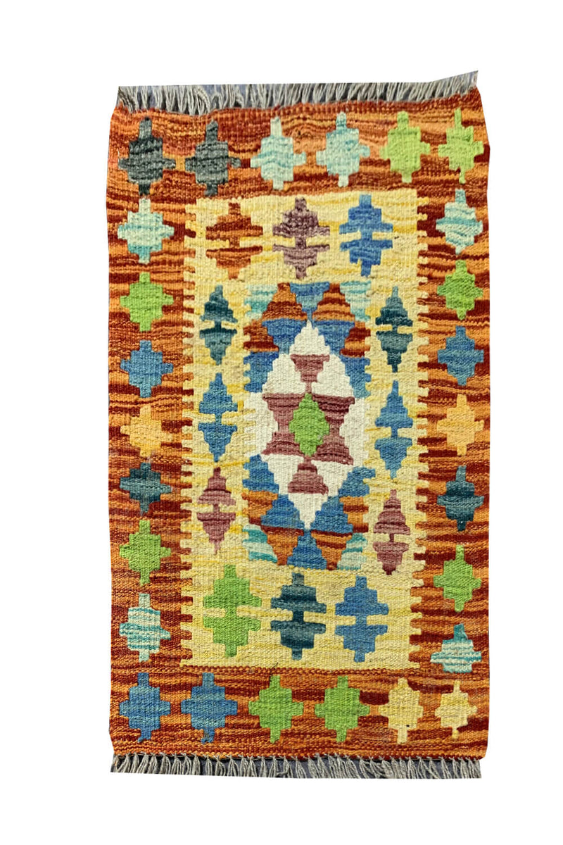 MODERN CHOBI KILIM 2.2 X 1.9 FT