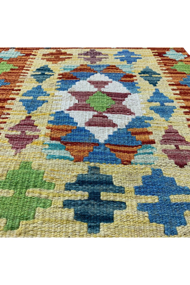 MODERN CHOBI KILIM 2.2 X 1.9 FT