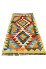 MODERN CHOBI KILIM 2.3 X 1.9 FT