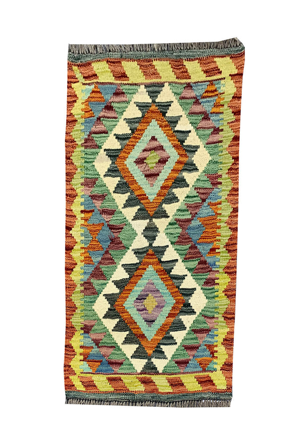 MODERN CHOBI KILIM 2.10 X 2.0 FT