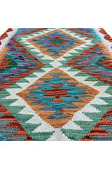 MODERN CHOBI KILIM 2.11 X 2.2 FT