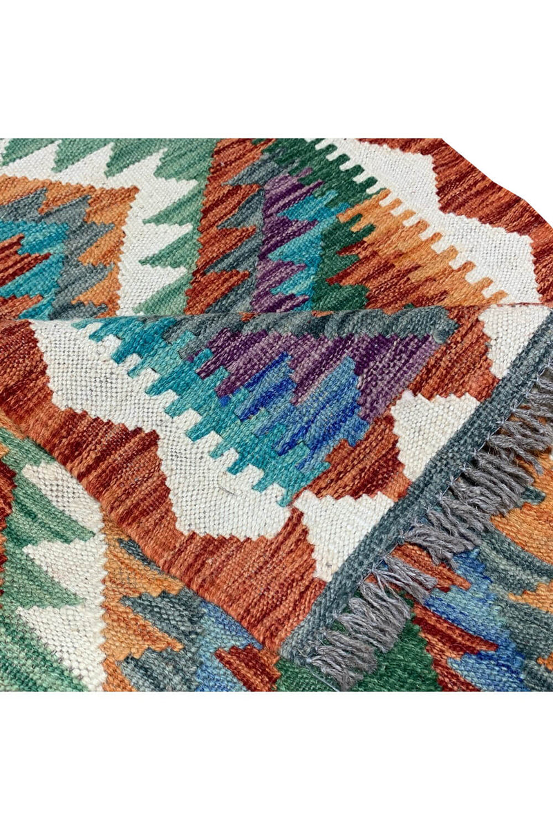 MODERN CHOBI KILIM 2.11 X 2.2 FT