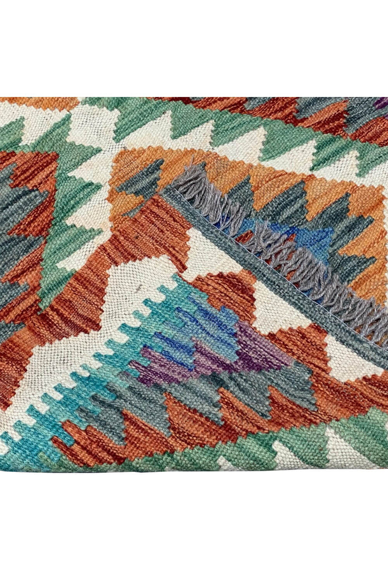 MODERN CHOBI KILIM 2.11 X 2.2 FT