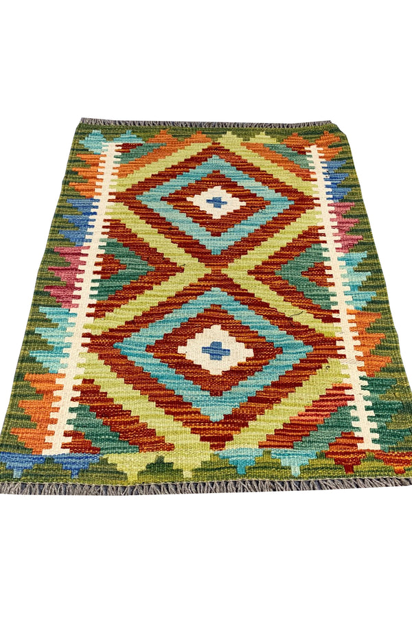 MODERN CHOBI KILIM 2.8 X 2.0 FT