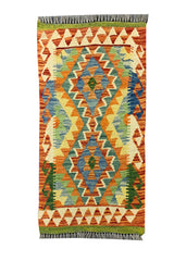 MODERN CHOBI KILIM 2.10 X 1.10 FT