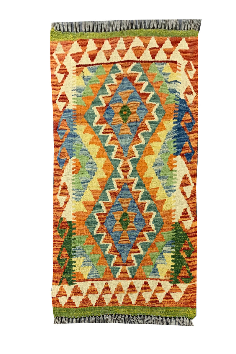 MODERN CHOBI KILIM 2.10 X 1.10 FT