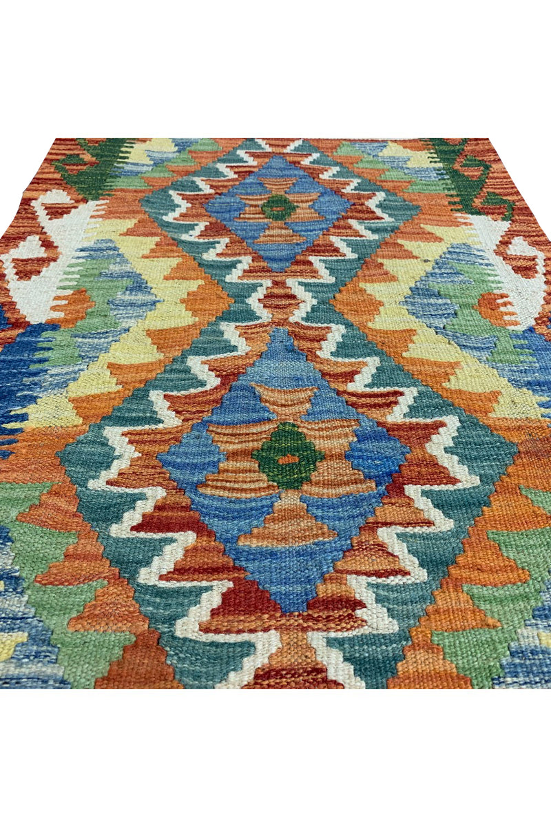 MODERN CHOBI KILIM 2.10 X 1.10 FT