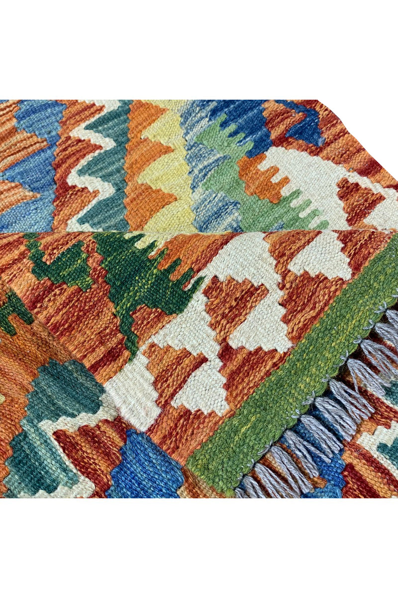 MODERN CHOBI KILIM 2.10 X 1.10 FT